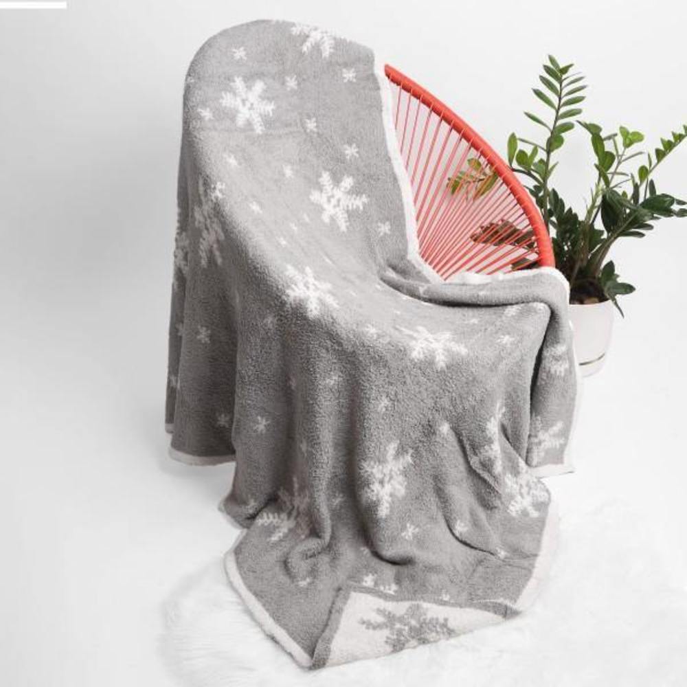 Cozy Snowflakes Blanket